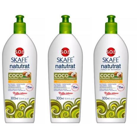 Natutrat Sos Coco Condicionador 350ml (Kit C/03) Menor preço em Natutrat Sos Coco Condicionador 350ml (Kit C/03)