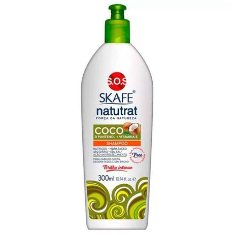 Natutrat Sos Coco Shampoo 350ml Menor preço em Natutrat Sos Coco Shampoo 350ml