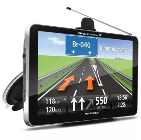 Navegador Gps Automotivo 7 Tv Digital Tracker Multilaser Lcd GP038 Menor preço em Navegador Gps Automotivo 7 Tv Digital Tracker Multilaser Lcd GP038