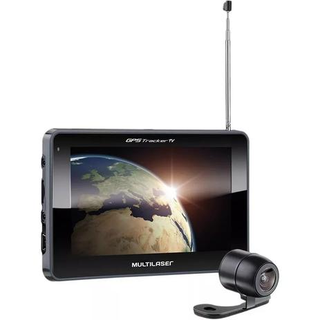 Navegador Gps Automotivo Multilaser 7 Câmera Ré Tv Digital - GP039 Menor preço em Navegador Gps Automotivo Multilaser 7 Câmera Ré Tv Digital - GP039