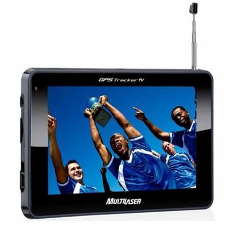 Navegador GPS Multilaser 4.3 c/ TV - Tracker III GP034 Menor preço em Navegador GPS Multilaser 4.3 c/ TV - Tracker III GP034