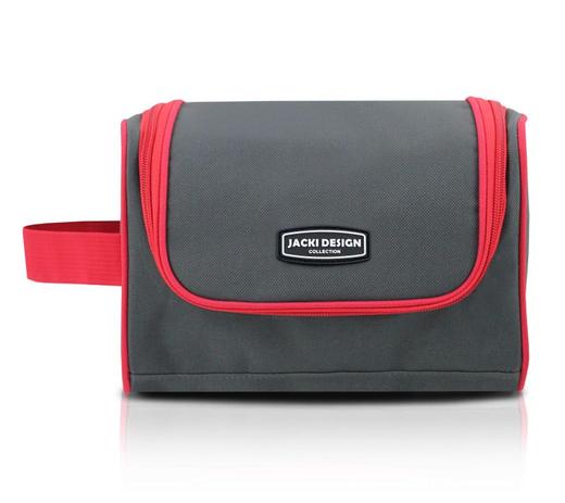 Necessaire C/ Alça Lateral Lisa Vermelho Poliéster - Jacki design Menor preço em Necessaire C/ Alça Lateral Lisa Vermelho Poliéster - Jacki design