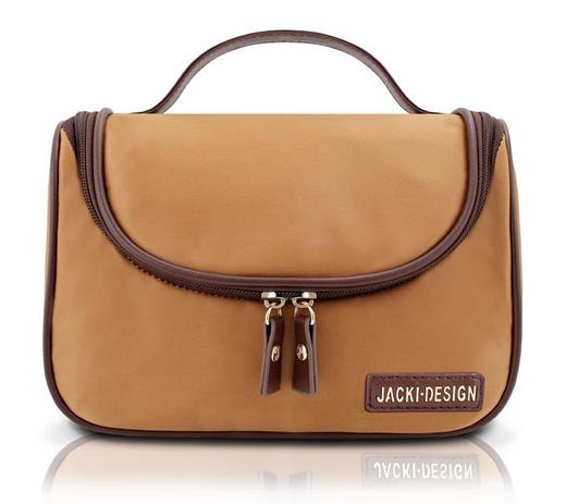 Necessaire c/ Gancho Lisa ESSENCIAL III Jacki Design CARAMELO Menor preço em Necessaire c/ Gancho Lisa ESSENCIAL III Jacki Design CARAMELO