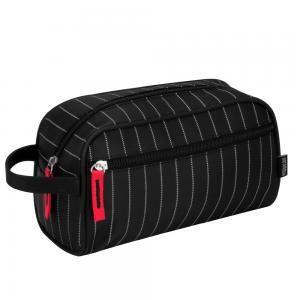 Necessaire de Nylon Masculina Listra - Única Menor preço em Necessaire de Nylon Masculina Listra - Única
