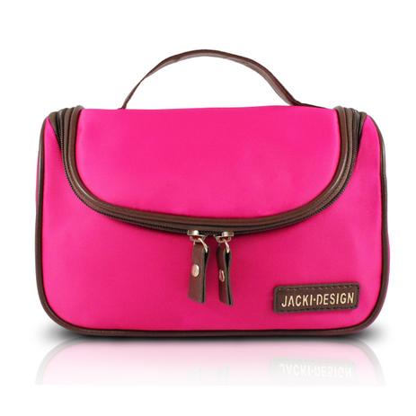 Necessaire de Viagem com Gancho Lisa pink - Jacki design Menor preço em Necessaire de Viagem com Gancho Lisa pink - Jacki design