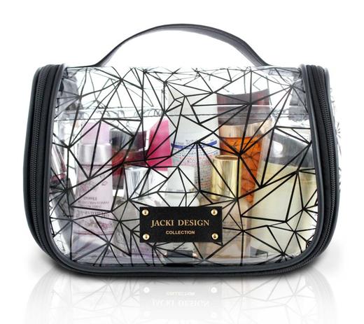 Necessaire De Viagem Transparente Preto Jacki Design é boa?