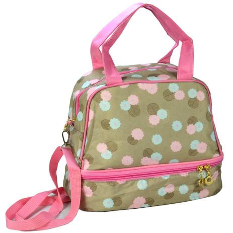 Necessaire Feminina Bolsa Térmica Rosa CBRN06328 - Commerce brasil Menor preço em Necessaire Feminina Bolsa Térmica Rosa CBRN06328 - Commerce brasil