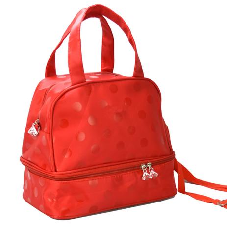 Necessaire Feminina Bolsa Térmica Vermelho CBRN05376 - COMMERCE BRASIL Menor preço em Necessaire Feminina Bolsa Térmica Vermelho CBRN05376 - COMMERCE BRASIL