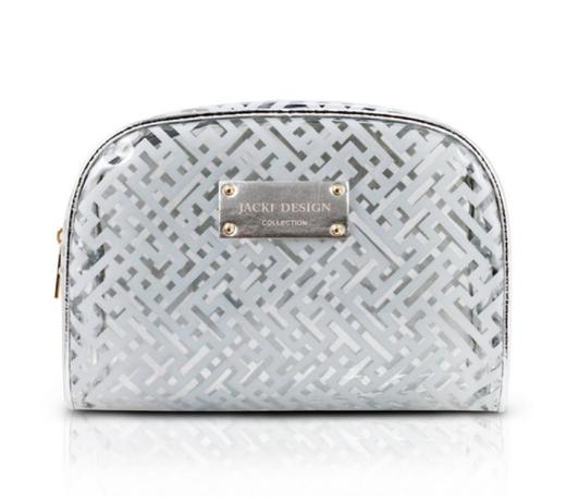 Necessaire Jacki Design Retangular G Abc17383-Pt Prata Menor preço em Necessaire Jacki Design Retangular G Abc17383-Pt Prata