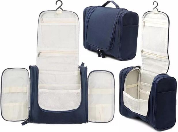 Necessaire Masculina Feminina Viagem Mala Cabide Divisória Academia - Travel Menor preço em Necessaire Masculina Feminina Viagem Mala Cabide Divisória Academia - Travel