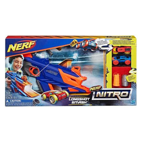 Nerf lancador de carro longshot - hasbro c0784 Menor preço em Nerf lancador de carro longshot - hasbro c0784