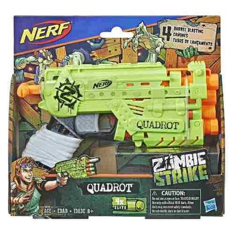 Nerf Zombie Strike Quadrot Lançador De Dardos E3062 - Hasbro é boa?