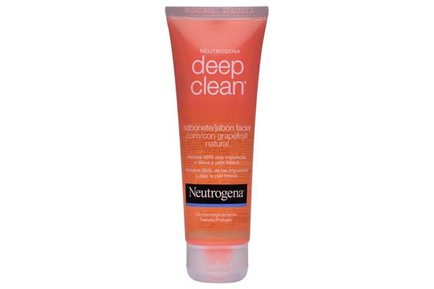 Neutrogena Deep Clean Sabonete Facial com Grapefruit Natural 80g Menor preço em Neutrogena Deep Clean Sabonete Facial com Grapefruit Natural 80g