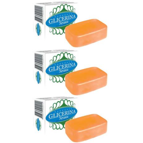 Nevasca Glicerina Sabonete 100g (Kit C/03) Menor preço em Nevasca Glicerina Sabonete 100g (Kit C/03)