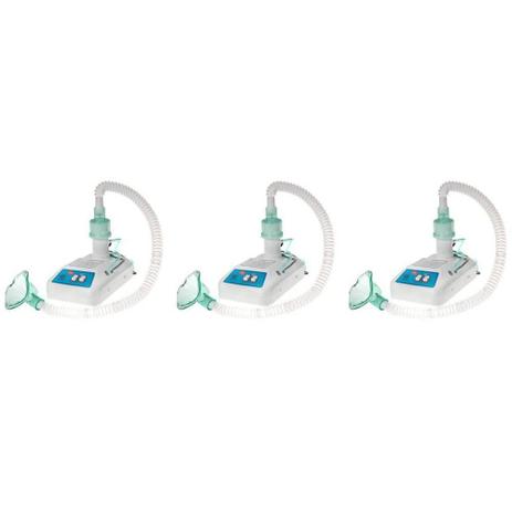 Nevoni Ultrassônico Aparelho Inalador (Kit C/03) Menor preço em Nevoni Ultrassônico Aparelho Inalador (Kit C/03)