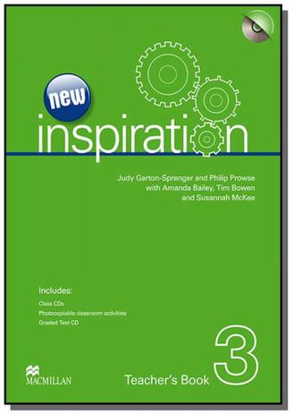 New inspiration level 3 - tb test cd and audio cdk - Macmillan Menor preço em New inspiration level 3 - tb test cd and audio cdk - Macmillan
