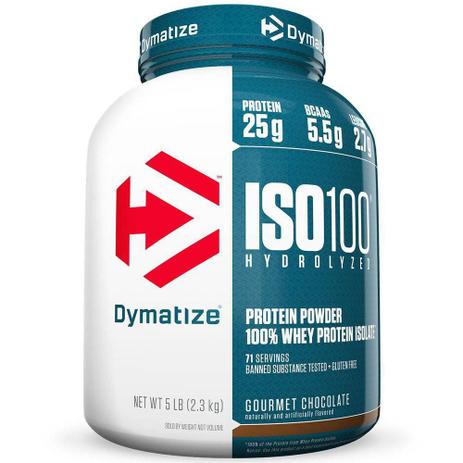 New Iso 100 Whey Hidrolyzed 5Lbs (2,3Kg) - Dymatize Menor preço em New Iso 100 Whey Hidrolyzed 5Lbs (2,3Kg) - Dymatize