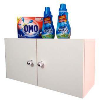 Nicho Armário Multiuso Aéreo Com Fundo E 2 Portas 60x30x20 100mdf - Virtude móveis Menor preço em Nicho Armário Multiuso Aéreo Com Fundo E 2 Portas 60x30x20 100mdf - Virtude móveis