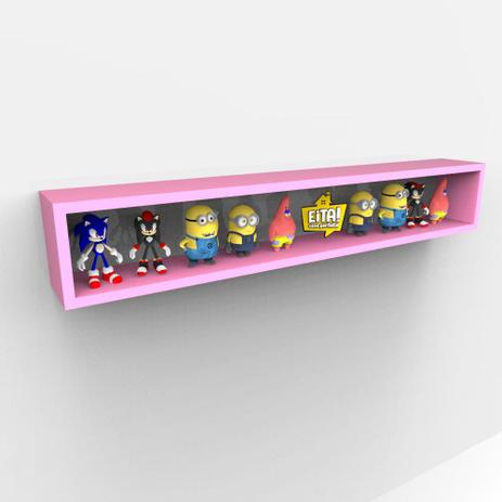 Nicho Colorido Decorativo Coleções 90cm - Eita! casa perfeita é ruim? Nicho Colorido Decorativo Coleções 90cm - Eita! casa perfeita é boa?