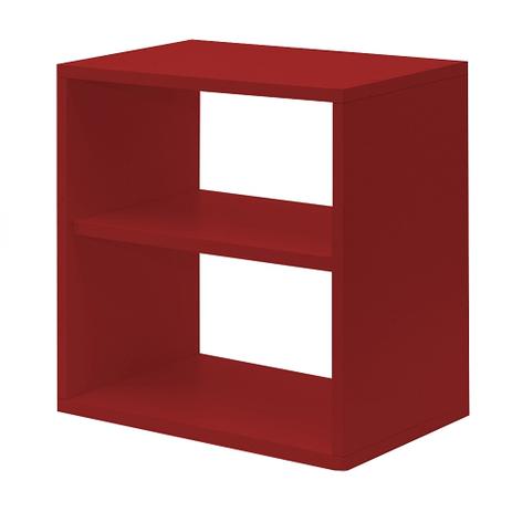 Nicho com Prateleira Vermelho L 40 x P 24 x A 40 cm - Bramov Menor preço em Nicho com Prateleira Vermelho L 40 x P 24 x A 40 cm - Bramov