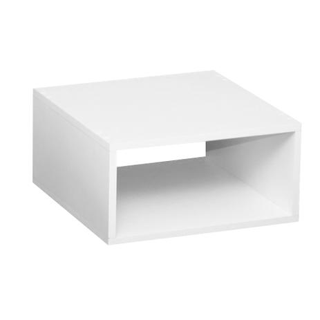 Nicho Criado Mudo Suspenso Branco L 40 x P 40 x A 20 cm - Bramov Menor preço em Nicho Criado Mudo Suspenso Branco L 40 x P 40 x A 20 cm - Bramov