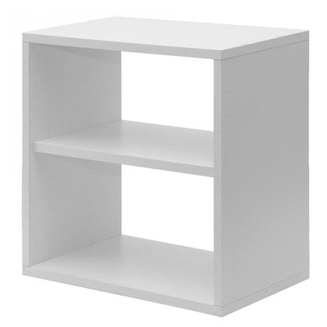 Nicho Cubo com Prateleira para Quarto Infantil Lema Kit Cubos Baby Bramov Móveis Branco é boa?