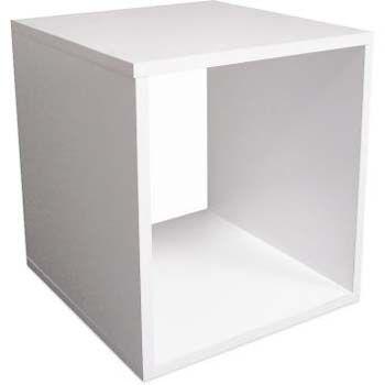 Nicho cubo Quadrado 30x30x30 Cm-100mdf 15mm Branco - Virtude móveis Menor preço em Nicho cubo Quadrado 30x30x30 Cm-100mdf 15mm Branco - Virtude móveis