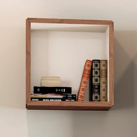 Nicho Decorativo Quadrado 33x33cm TB155 Dalla Costa Menor preço em Nicho Decorativo Quadrado 33x33cm TB155 Dalla Costa
