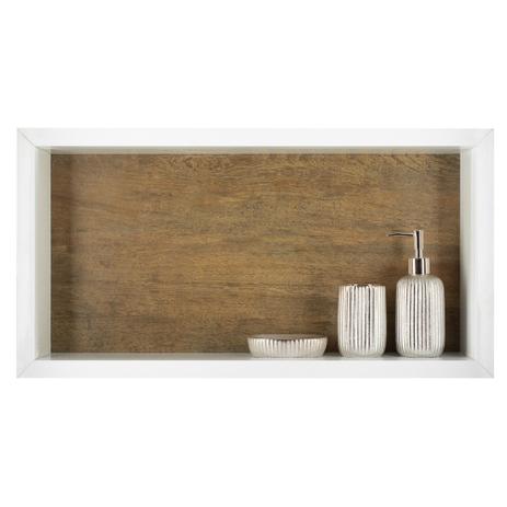 Nicho em Porcelanato Polido Para Banheiro 61,9x31x11 Cm Com Bordas Em Alumínio - Incompany é boa?