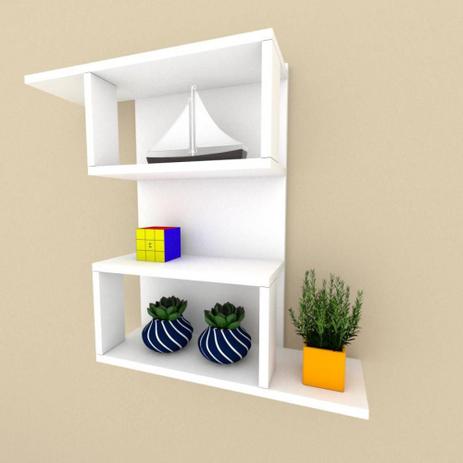wallpapers Nichos Magazine Luiza nicho moderno em mdf branco e nichos