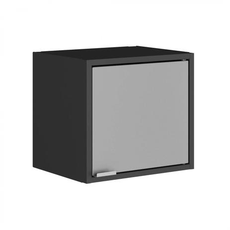 Nicho Multiuso 1 Porta Smart Itatiaia Preto Mate Menor preço em Nicho Multiuso 1 Porta Smart Itatiaia Preto Mate