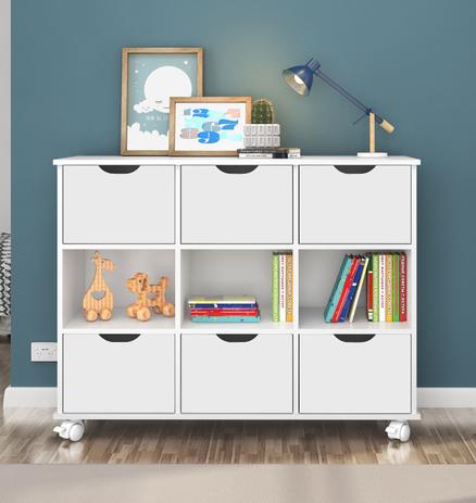 Nicho Organizador 108 x 83 cms com 6 Gavetas e Rodízios Qmovi Branco é boa?