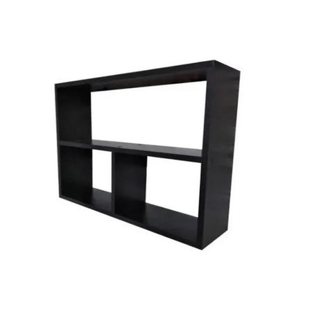 Nicho organizador coleções livros cozinha 60x40x15 preto (com cola transparente) - Chapury Store Menor preço em Nicho organizador coleções livros cozinha 60x40x15 preto (com cola transparente) - Chapury Store