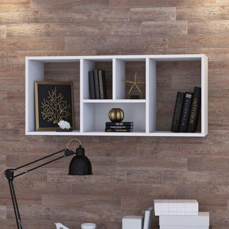 Nicho Organizador Prateleira Multiuso Decoração - Mdf Branco - Girus móveis é boa?