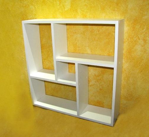 Nicho Prateleira Mdf Branco - 60x60x15 Cm - Decoração - Somtek Menor preço em Nicho Prateleira Mdf Branco - 60x60x15 Cm - Decoração - Somtek