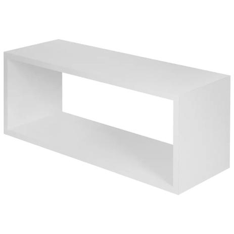 Nicho Prateleira Retangular 60 Mdf Branco - Hrk Decora Menor preço em Nicho Prateleira Retangular 60 Mdf Branco - Hrk Decora
