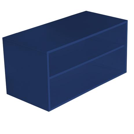 Nicho Retangular c/ 1 Prateleira Azul L 80 x P 40 x A 40 cm - Bramov Menor preço em Nicho Retangular c/ 1 Prateleira Azul L 80 x P 40 x A 40 cm - Bramov