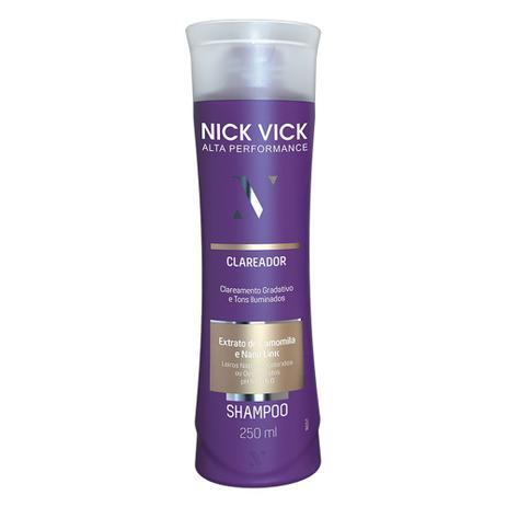 Nick Vick Clareador Shampoo Alta Performance Menor preço em Nick Vick Clareador Shampoo Alta Performance