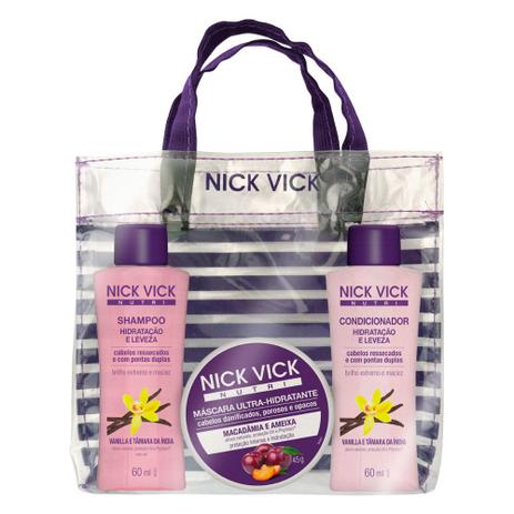Nick Vick Hidratação e Leveza Viagem Kit - Shampoo + Condicionador + Máscara é ruim? Nick Vick Hidratação e Leveza Viagem Kit - Shampoo + Condicionador + Máscara é boa?