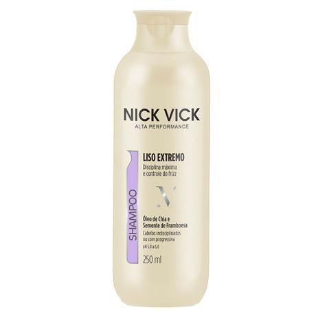 Nick Vick Pro-Hair Liso Extremo - Shampoo Menor preço em Nick Vick Pro-Hair Liso Extremo - Shampoo