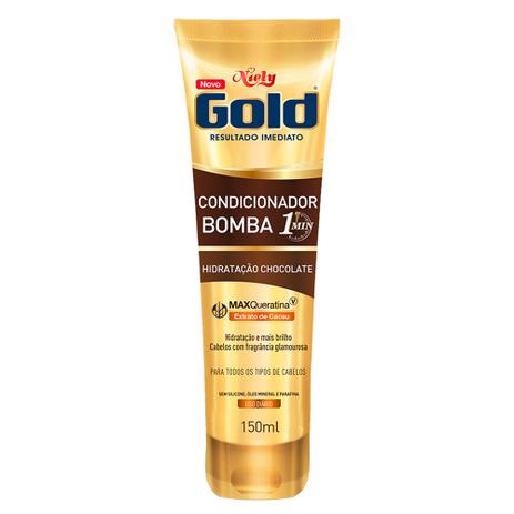 Niely Gold Chocolate - Condicionador Bomba Menor preço em Niely Gold Chocolate - Condicionador Bomba