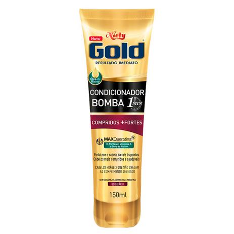 Niely Gold Compridos + Fortes - Condicionador Bomba Menor preço em Niely Gold Compridos + Fortes - Condicionador Bomba