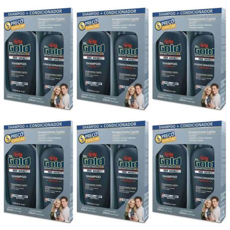 Niely Gold Kit For Men Shampoo 300ml + Condicionador 200ml (Kit C/06) Menor preço em Niely Gold Kit For Men Shampoo 300ml + Condicionador 200ml (Kit C/06)