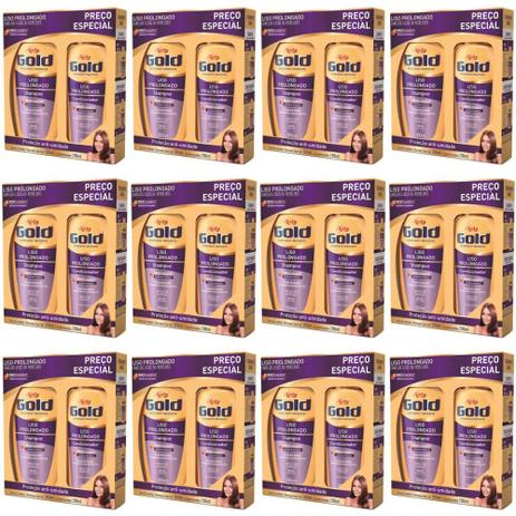 Niely Gold Kit Liso Prolongado Shampoo + Condicionador (Kit C/12) Menor preço em Niely Gold Kit Liso Prolongado Shampoo + Condicionador (Kit C/12)