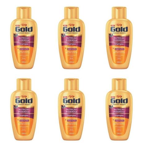 Menor preço em Niely Gold Nutrição Poderosa Shampoo 300ml (Kit C/06)