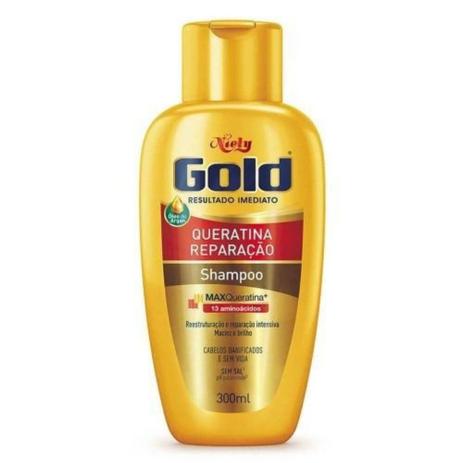 Niely Gold Queratina Uso Diário Shampoo 300ml Menor preço em Niely Gold Queratina Uso Diário Shampoo 300ml