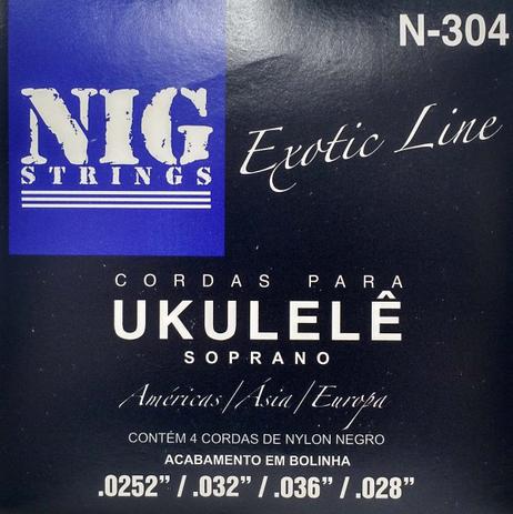 NIG - Encordoamento Para Ukulele Nylon Preto Com Bolinha N304 é boa?