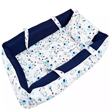 Ninho Redutor Alça Bebê Menino Castelinho Marinho 2 Peças - I9 baby é boa?