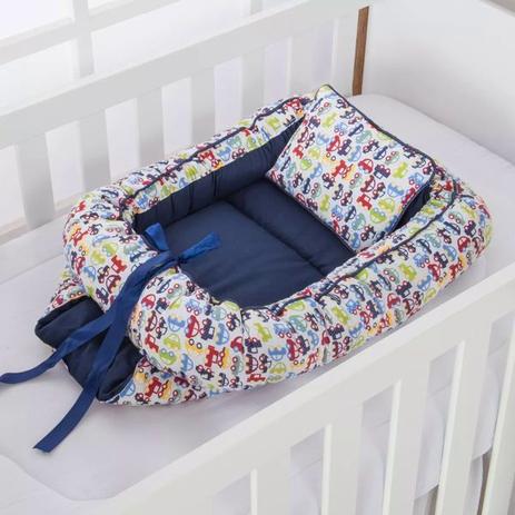 Ninho Redutor Bebê Menino Carrinhos Marinho 2 Peças - I9 Baby é boa?