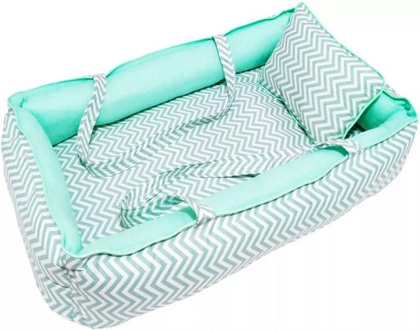 Ninho Redutor de Berço 2 peças Chevron Verde - I9 baby é boa?
